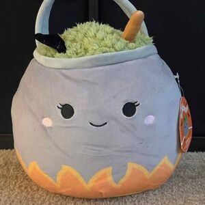 Squishmallows Johanna halloween treat pail